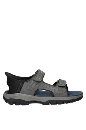 Hands Free Slip-Ins Tresmen imitatieleren sandalen grijs