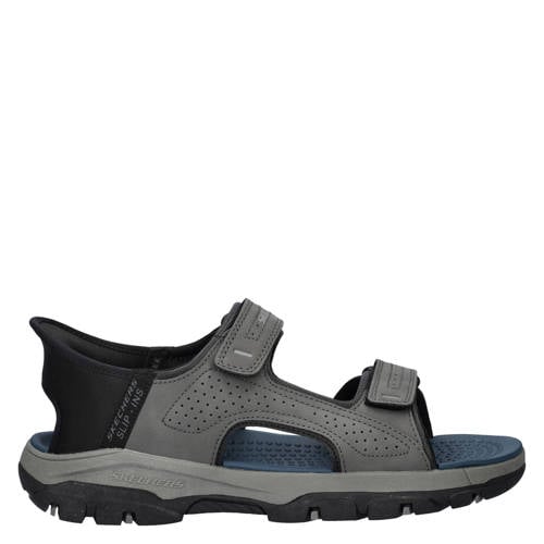 Skechers Hands Free Slip-Ins Tresmen imitatieleren sandalen grijs