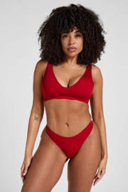 thumbnail: Hunkemöller voorgevormde bh zonder beugel Super Comfort rood