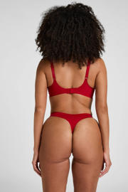 thumbnail: Hunkemöller voorgevormde bh zonder beugel Super Comfort rood
