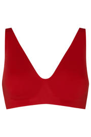 thumbnail: Hunkemöller voorgevormde bh zonder beugel Super Comfort rood