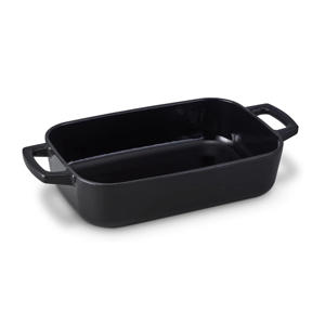 Braadslede - Ovenschaal - Nori - Gietijzer 30 x 20 x 8 cm - geëmailleerde anti-aanbaklaag