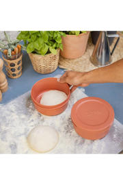 thumbnail: ZiiPa Pizzadeeg doos - ø 16 cm / 250 gram - Terracotta - 6 stuks