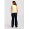 America Today high waist wide leg jeans - donkerblauw