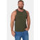 Jan Vanderstorm +FIT Collectie relaxed T-shirt HEGON olijfgroen