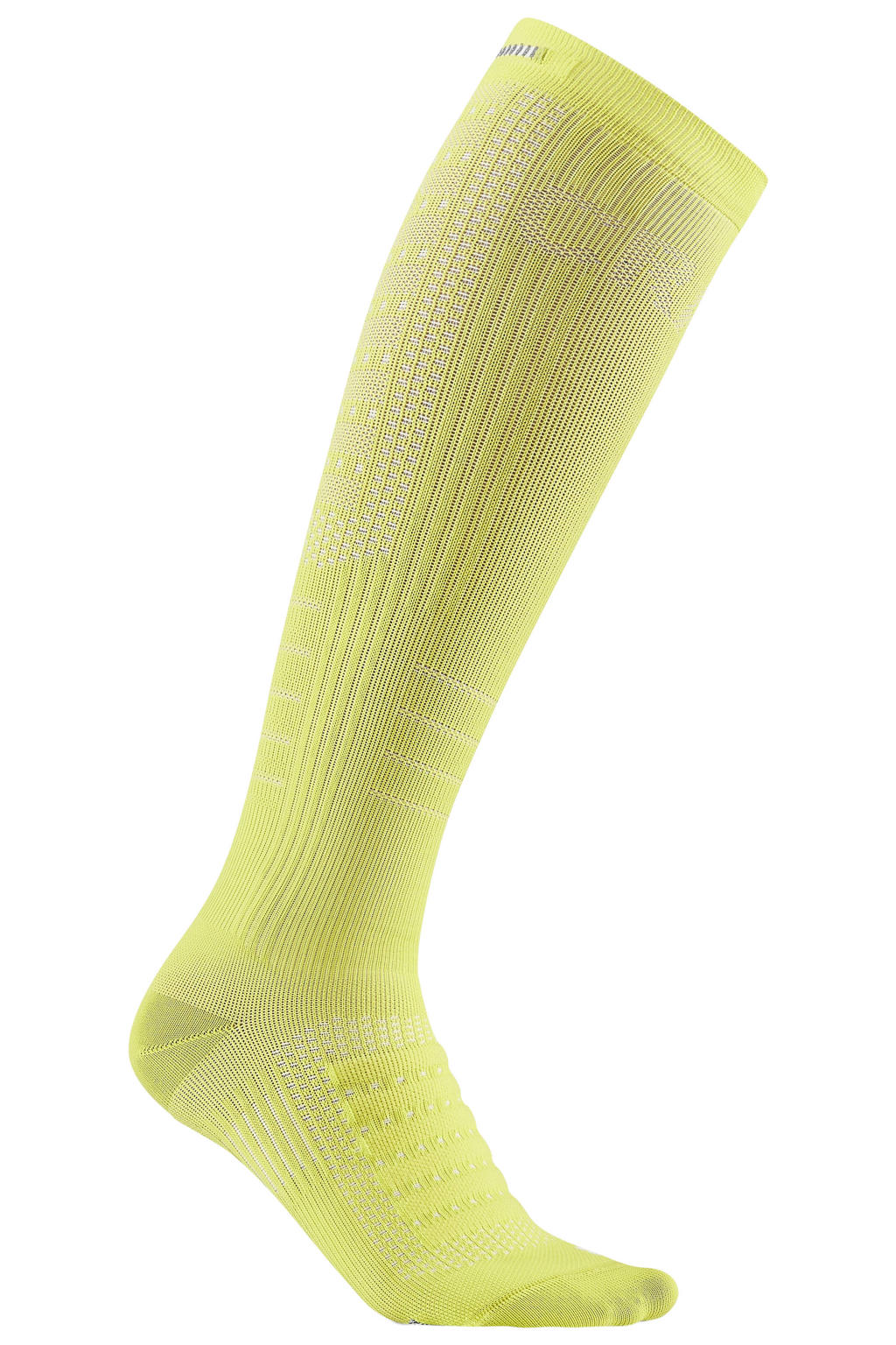Craft ADV Dry compressie sportsokken - geel