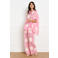 LOLALIZA gebloemde blouse roze
