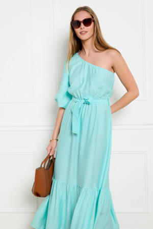 maxi jurk blauw