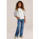 WE Fashion Blue Ridge wide leg jeans - blauw