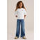 WE Fashion Blue Ridge low waist wide leg jeans - blauw