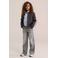 WE Fashion wide leg jeans met strass-steentjes