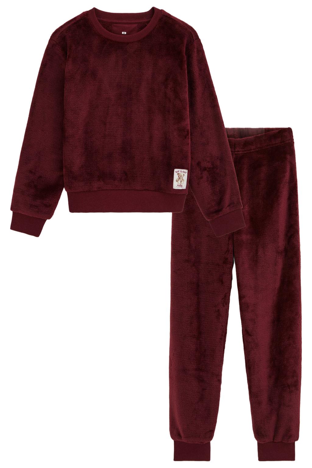 WE Fashion pyjama - donkerrood