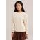 WE Fashion sweater met backprint - zand