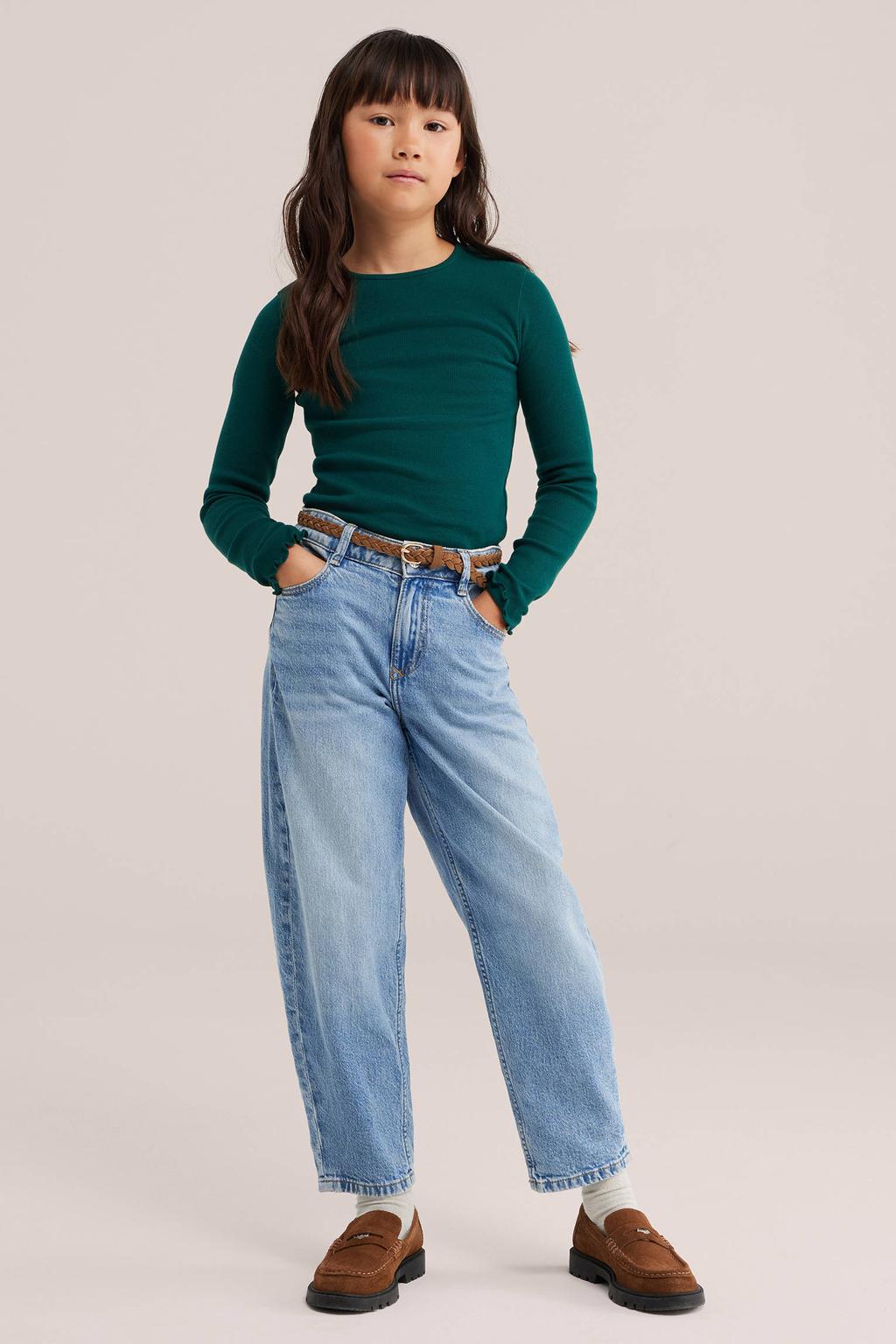 WE Fashion longsleeve - groen