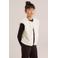 WE Fashion imitatiebont gilet - ecru