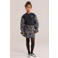 WE Fashion korte rok met panterprint - grijs/ecru