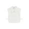 WE Fashion katoenen losse kraag - wit