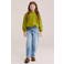WE Fashion sweater - olijfgroen