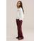 WE Fashion sweater met tekst - ecru