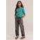 WE Fashion longsleeve - groen