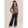 WE Fashion longsleeve met panterprint - bruin