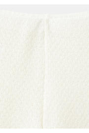 thumbnail: Mango wide leg regular waist broek gebreid beige