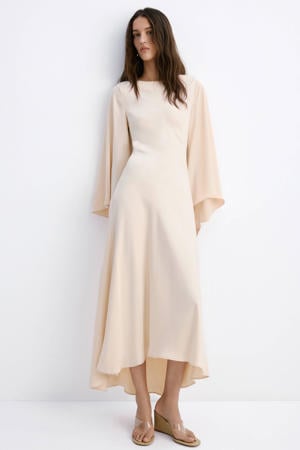 midi jurk ecru