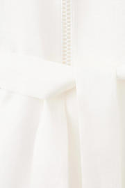 thumbnail: Mango linnen blousejurk ecru