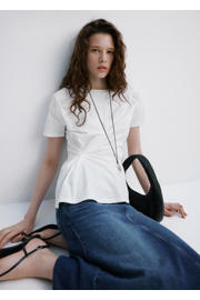 thumbnail: Mango T-shirt wit