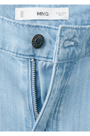thumbnail: Mango wide leg jeans light blue denim