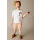 Mango Kids cargo short oranje