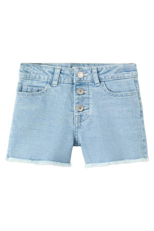 short light blue denim