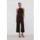 Mango jumpsuit - donkerbruin