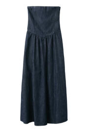 thumbnail: Mango zomerjurk dark blue denim