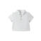 Mango Kids gestreepte polo lichtblauw