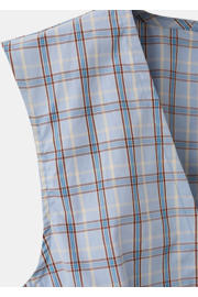 thumbnail: Mango geruit top blauw