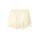 Mango Kids casual short ajour lichtgeel