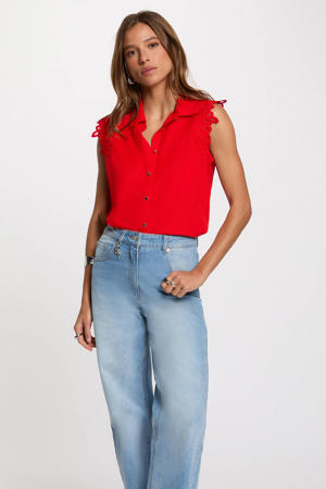 blouse - rood