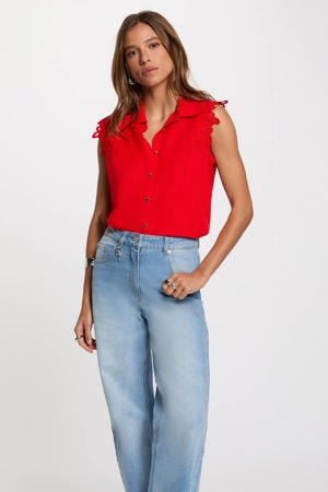 blouse - rood