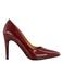 Graceland lakleren pumps met naaldhak - bordeaux