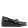 Easy Street lakleren instappers met sleehak - zwart