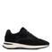 ESPRIT suèdelook sneakers - zwart