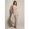 LOLALIZA wide leg regular waist broek grijs