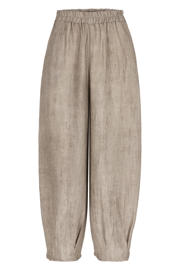 thumbnail: LOLALIZA wide leg regular waist broek grijs