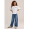 WE Fashion T-shirt met backprint - wit