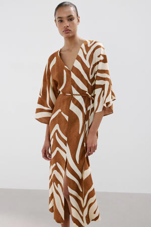 blousejurk bruin