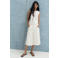 Mango top broderie wit