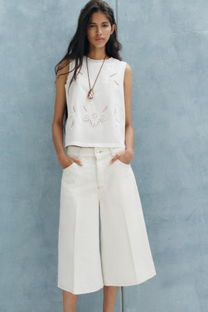 top broderie wit