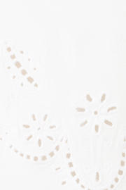 thumbnail: Mango top broderie wit