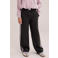 WE Fashion loose fit gestreepte joggingbroek - bruin